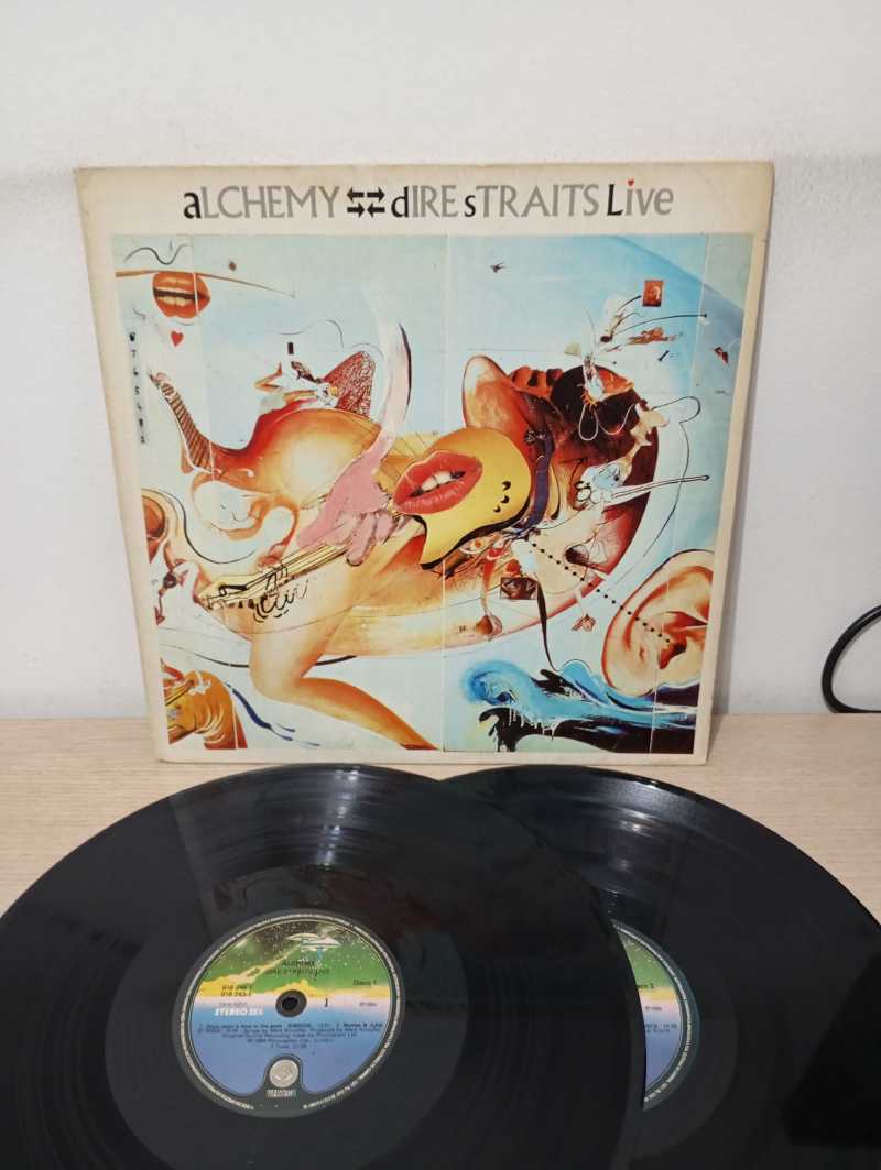 Lp Vinil Dire Straits Alchemy - Dire Straits Live Duplo