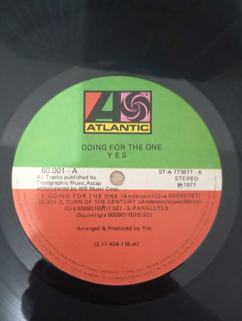 Lp Vinil Yes Going For The One Capa Dupla