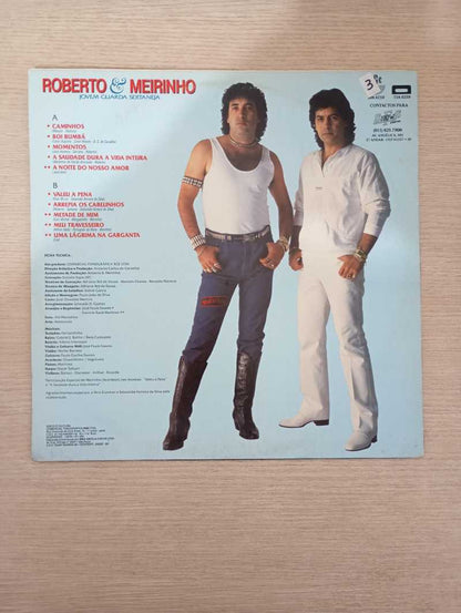 Lp Vinil Roberto e Meirinho Jovem Guarda Sertaneja