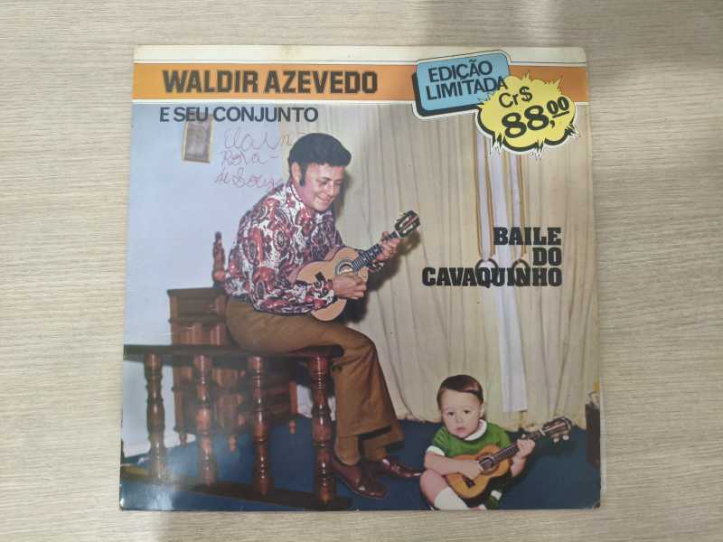 Lp Vinil Waldir Azevedo Baile Do Cavaquinho