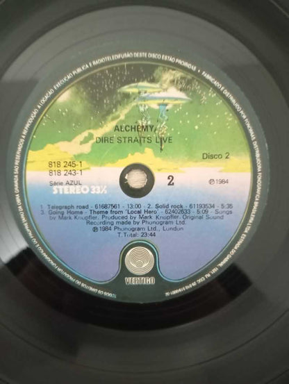 Lp Vinil Dire Straits Alchemy - Dire Straits Live Duplo