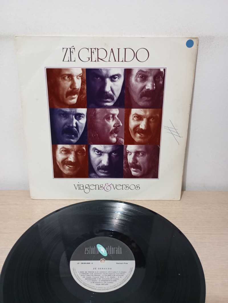Lp Vinil Zé Geraldo Viagens & Versos