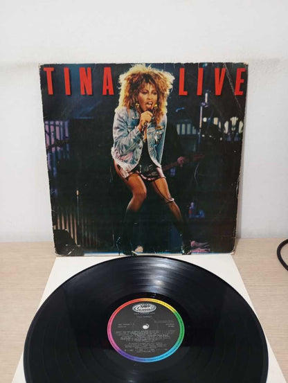 Lp Vinil Tina Turner Tina Live Com Encarte