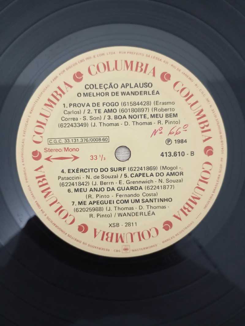 Lp Vinil Wanderléa O Melhor De Wanderléa