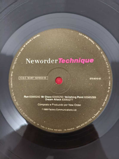 Lp Vinil New Order Technique Com Encarte