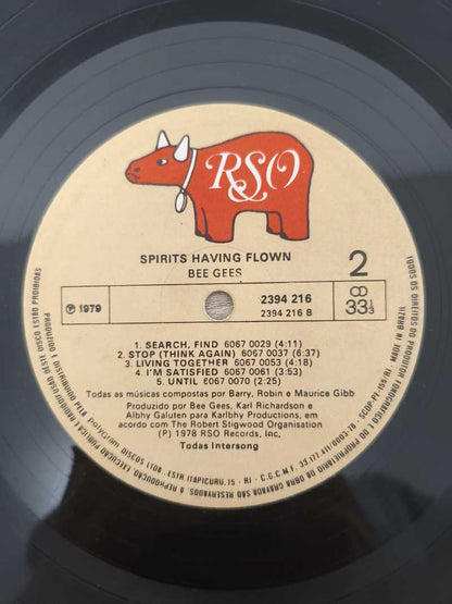 Lp Vinil Bee Gees Spirits Having Flown Capa Dupla