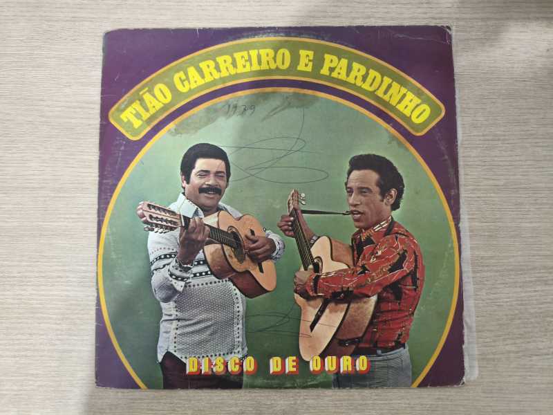 Lp Vinil Tião Carreiro E Pardinho Disco De Ouro