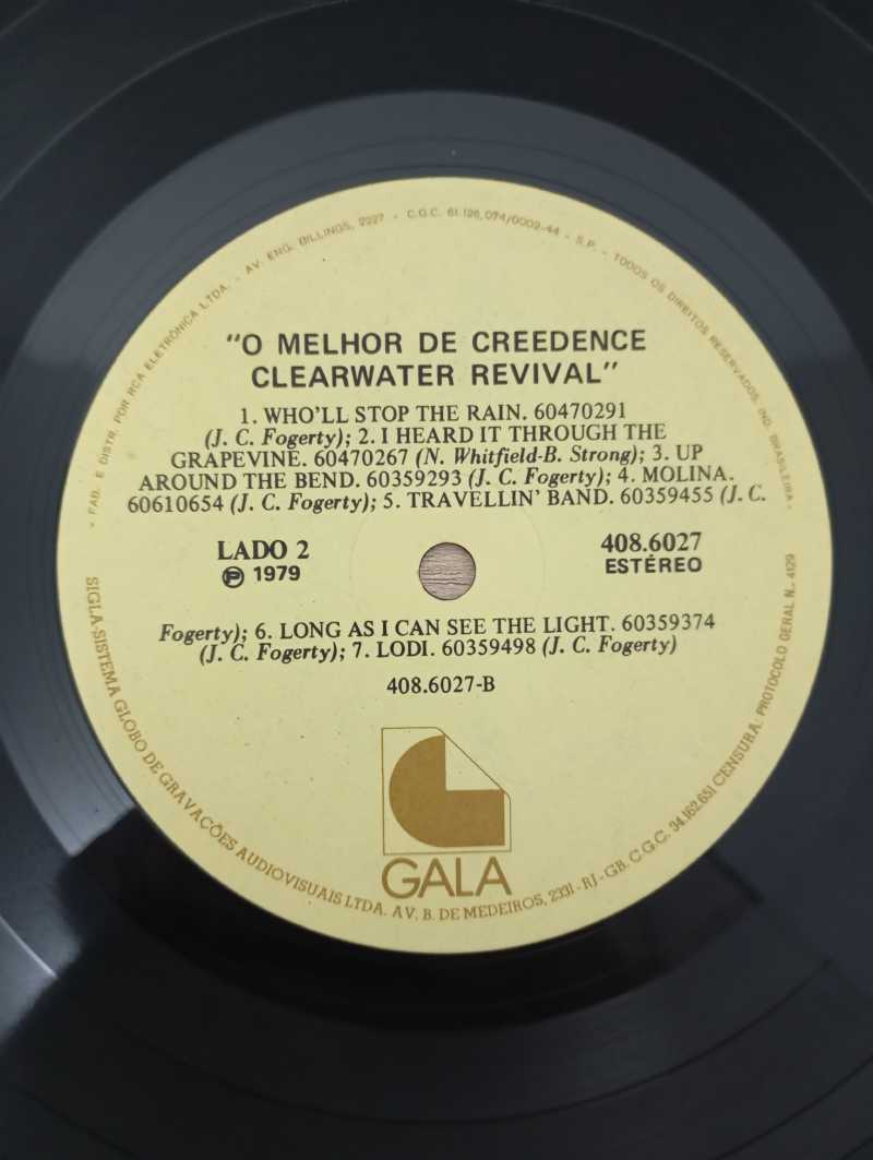 Lp Vinil Creedence Clearwater Revival Gala 79 , Leia