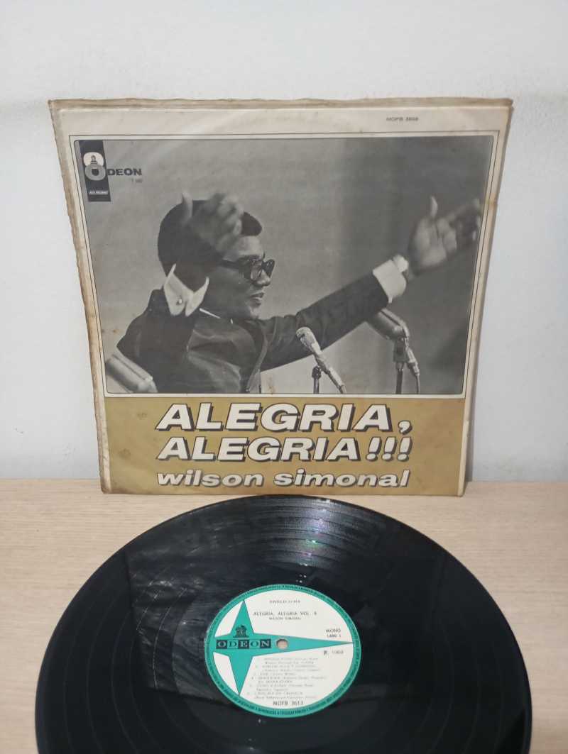 Lp Vinil Wilson Simonal Alegria, Alegria !!!
