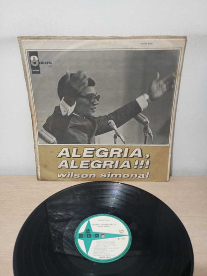 Lp Vinil Wilson Simonal Alegria, Alegria !!!