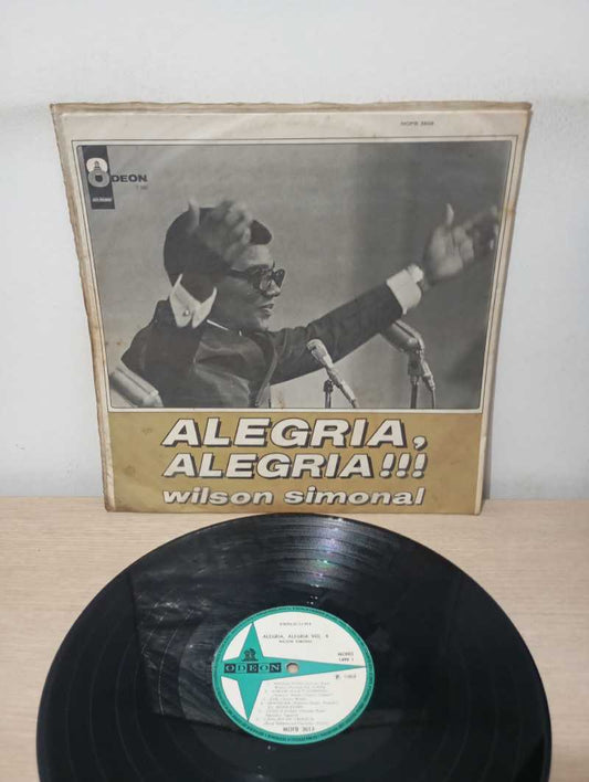 Lp Vinil Wilson Simonal Alegria, Alegria !!!