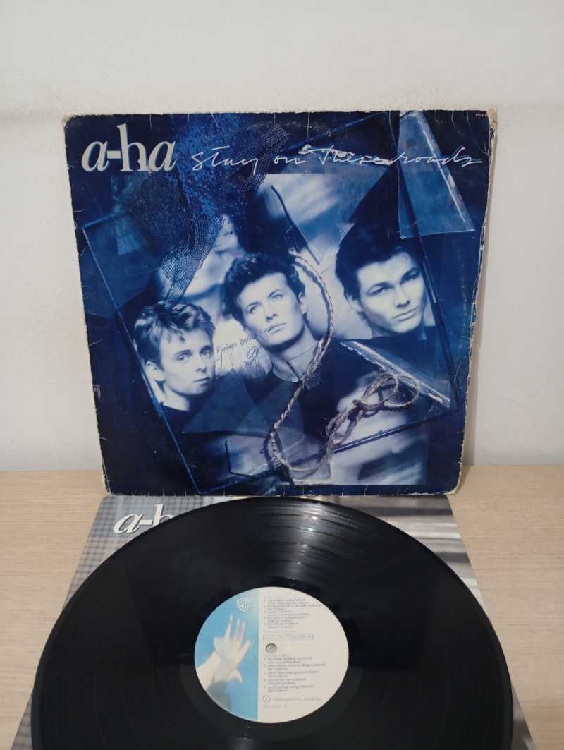 Lp Vinil A-Ha Stay On These Roads Com Encarte