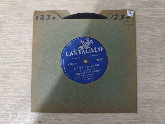 Compacto Vinil Gilberto Montenegro A Luz do Amor