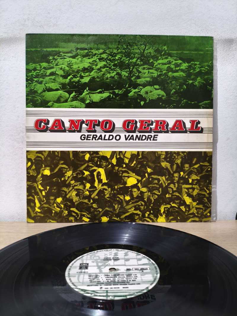 Lp Vinil Geraldo Vandré Canto Geral