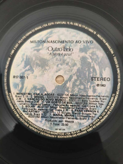 Lp Vinil Milton Nascimento Ao Vivo Capa Dupla