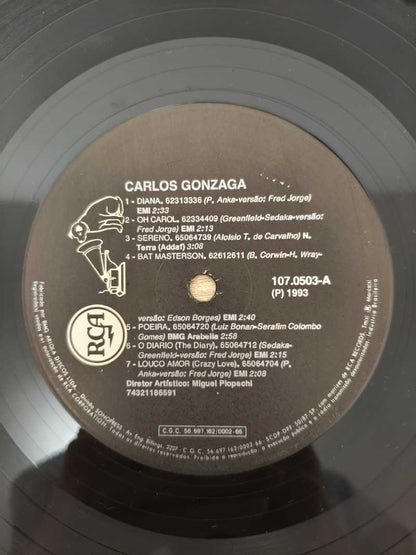 Lp Vinil Carlos Gonzaga Série Popular Brasileira