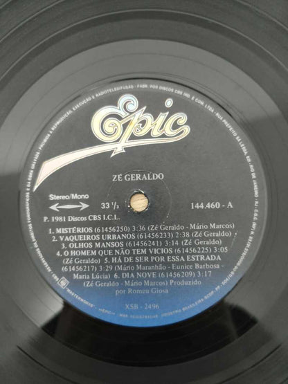 Lp Vinil Zé Geraldo zZé Geraldo