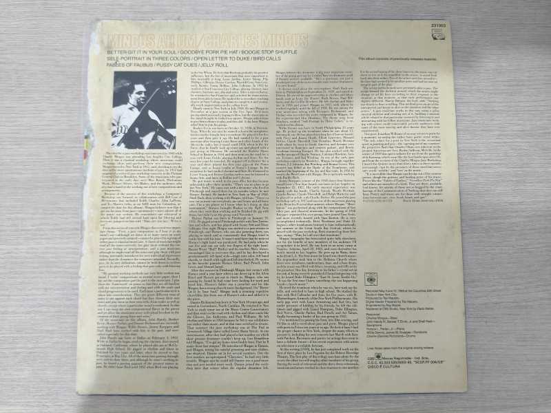 Lp Vinil Charles Mingus Mingus Ah Um