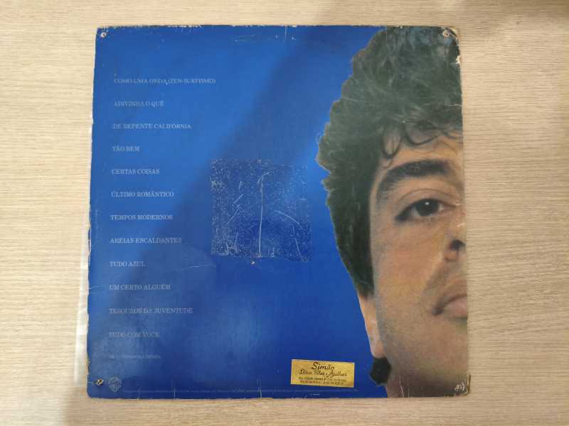 Lp Vinil Lulu Santos Último Romântico Com Encarte
