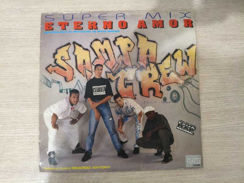 Lp Vinil Sampa Crew Super Mix Eterno Amor