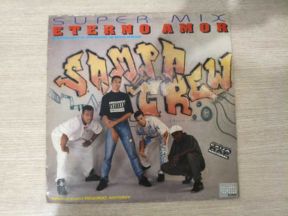 Lp Vinil Sampa Crew Super Mix Eterno Amor