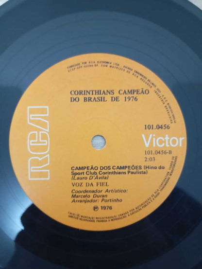Compacto Vinil Corinthians Campeão do Povo 1976