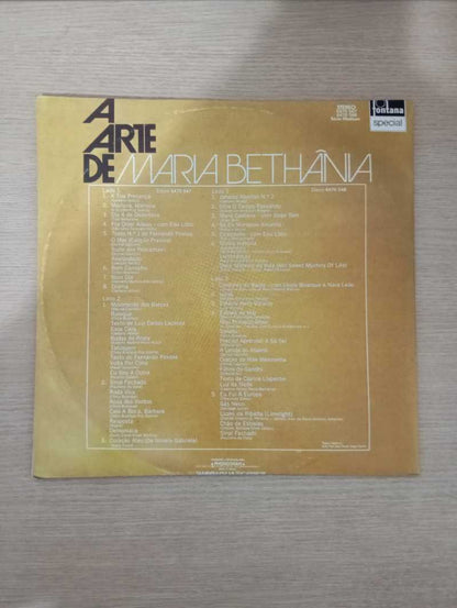Lp Vinil Maria Bethânia A Arte De Maria Bethânia Duplo