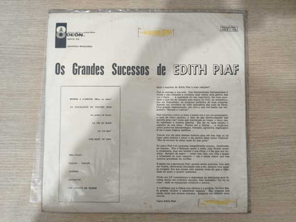 Lp Vinil Edith Piaf Os Grandes Sucessos de