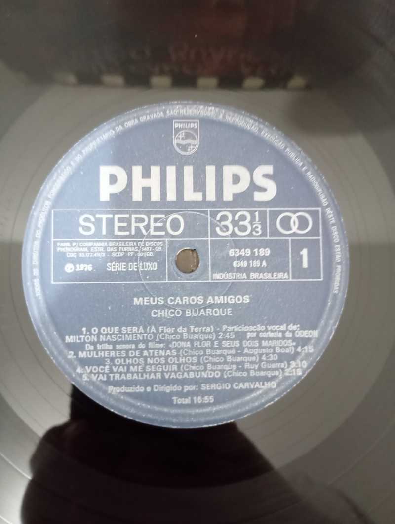 Lp Vinil Chico Buarque Meus Caros Amigos Com Encarte