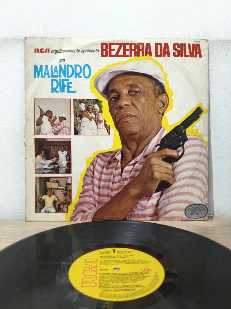 Lp Vinil Bezerra Da Silva Malandro Rife
