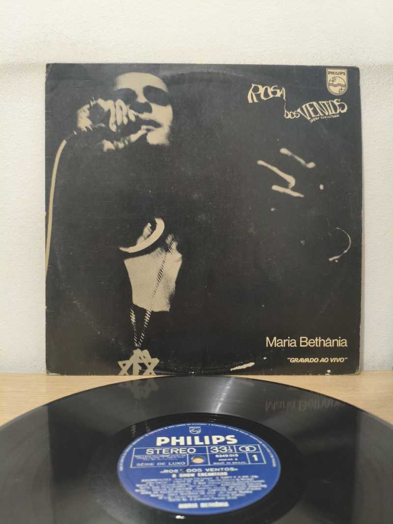 Lp Vinil Maria Bethânia Rosa dos Ventos Show Encantado