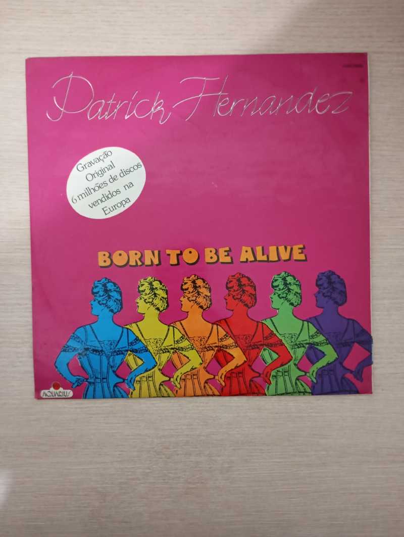 Lp Vinil Patrick Hernandez Born To Be Alive Verde