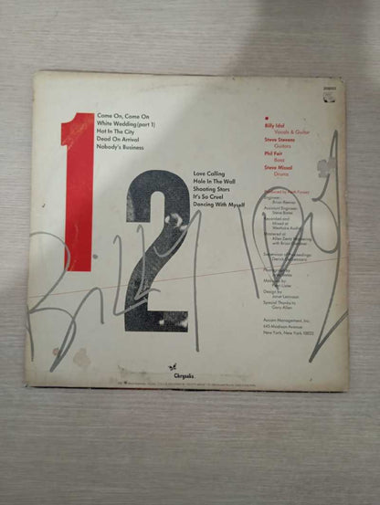 Lp Vinil Billy Idol 1983, Leia