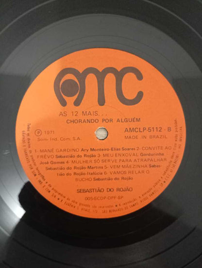 Lp Vinil Sebastião Do Rojão Chorando Por Alguém As 12 Mai