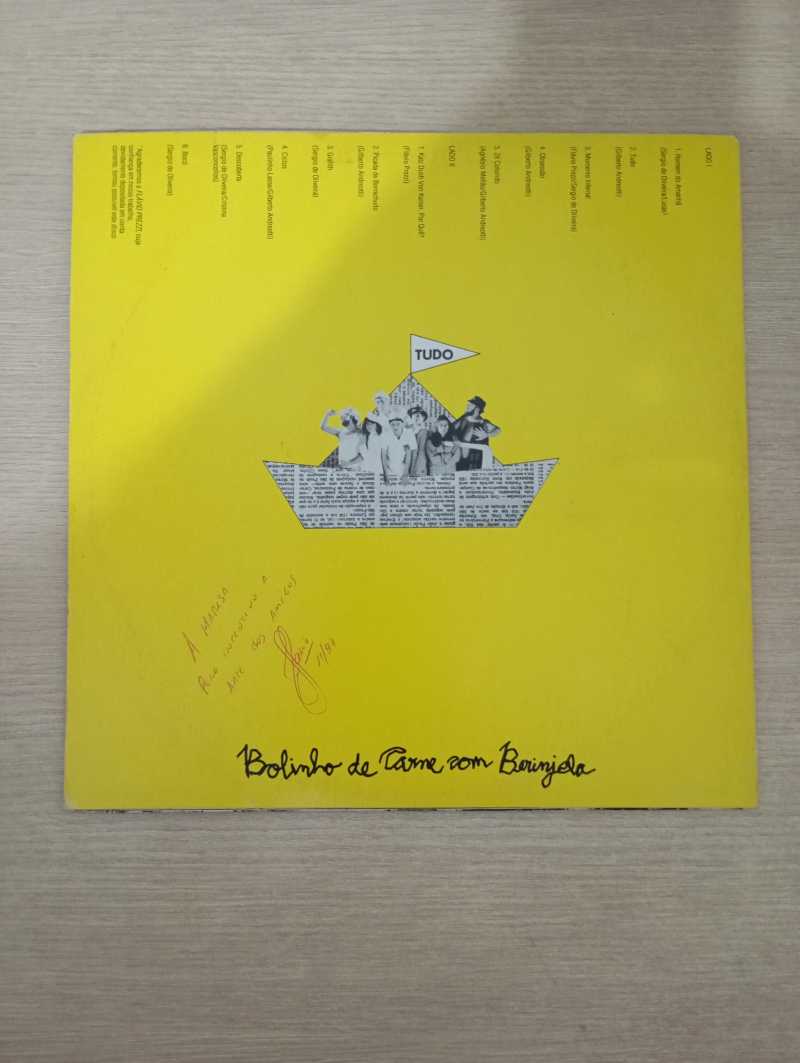 Lp Vinil Bolinho De Carne Com Berinjela Tudo Com Encarte