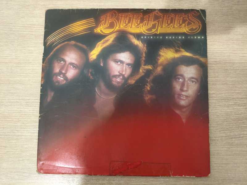 Lp Vinil Bee Gees Spirits Having Flown Capa Dupla