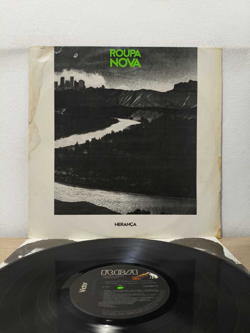 Lp Vinil Roupa Nova Herança Com Encarte