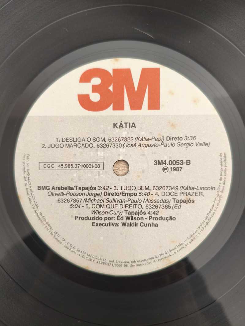 Lp Vinil Kátia Qualquer Jeito 1987