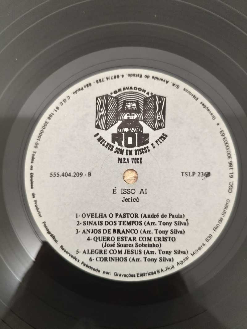 Lp Vinil Jericó É isso aí
