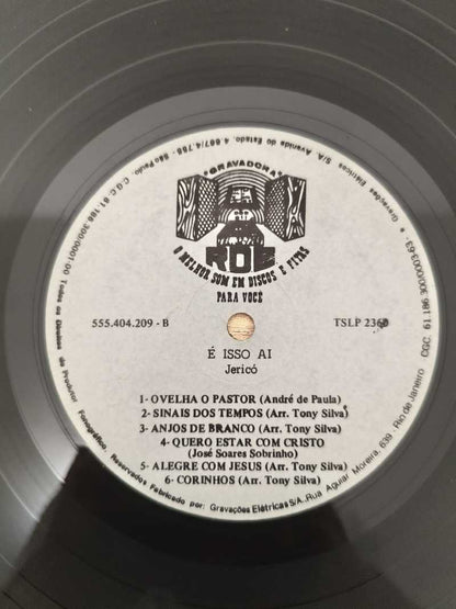 Lp Vinil Jericó É isso aí