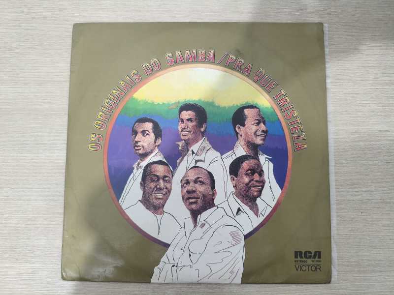 Lp Vinil Os Originais Do Samba Pra Que Tristeza Com Encarte