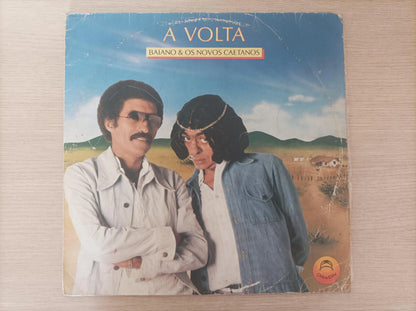 Lp Vinil Baiano & Os Novos Caetanos A Volta Com Encarte