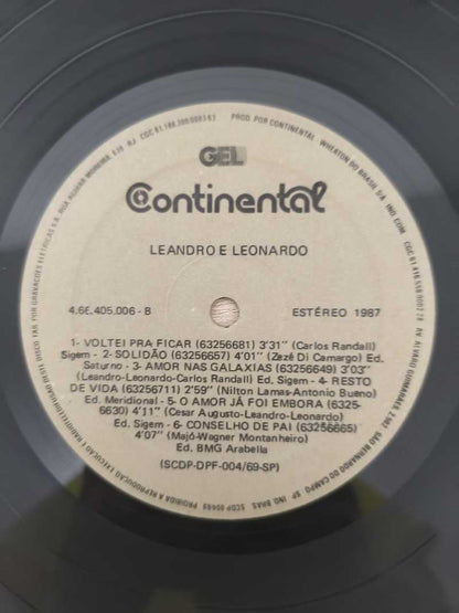 Lp Vinil Leandro & Leonardo 1987
