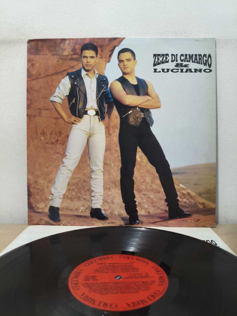 Lp Vinil Zezé Di Camargo & Luciano 1995 Com Encarte