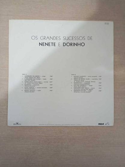 Lp Vinil Nenete e Dorinho Os Grandes Sucessos