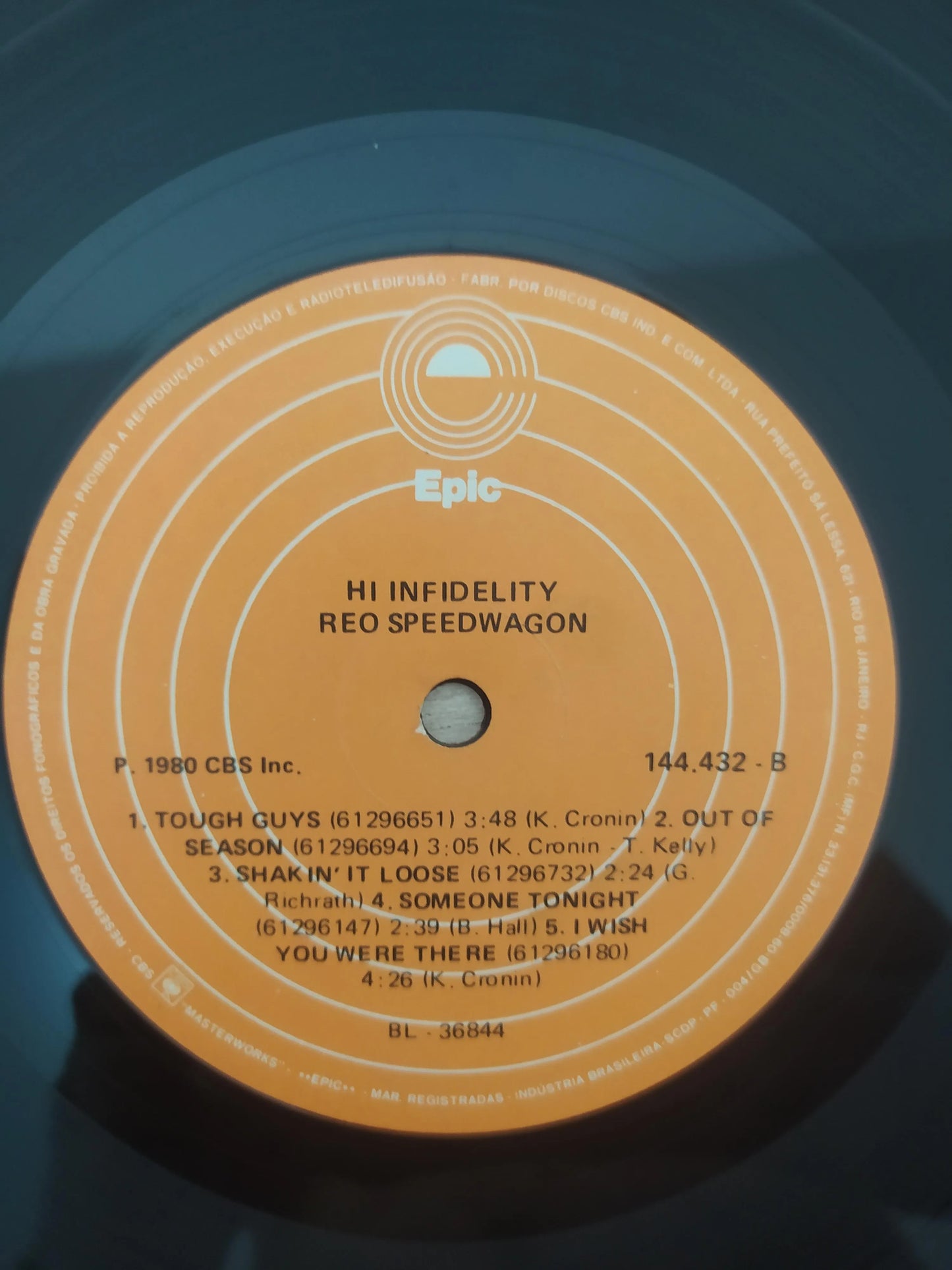 Lp Vinil REO Speedwagon Hi Infidelity