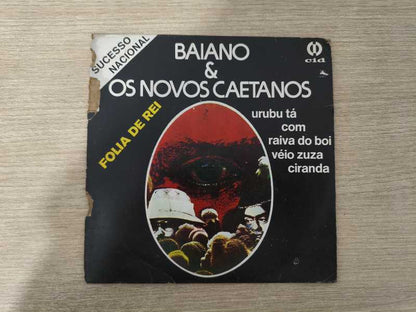 Compacto Vinil Baiano & Os Novos Caetanos Folia de Rei