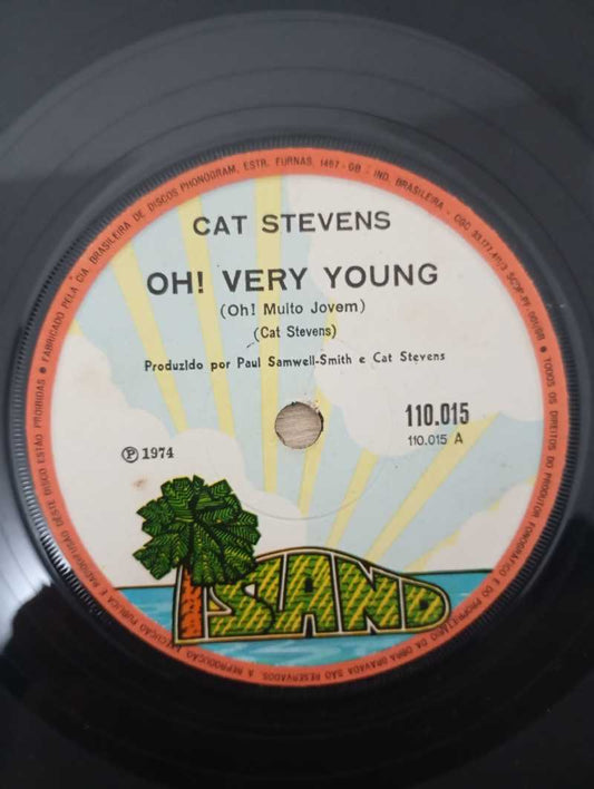 Compacto Vinil Cat Stevens Oh! Very Young / 100 I Dream