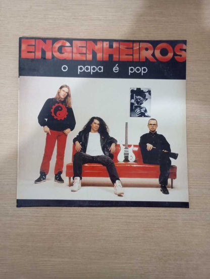Lp Vinil Engenheiros Do Hawaii O Papa É Pop