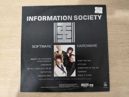 Lp Vinil Information Society 1988 Com Encarte